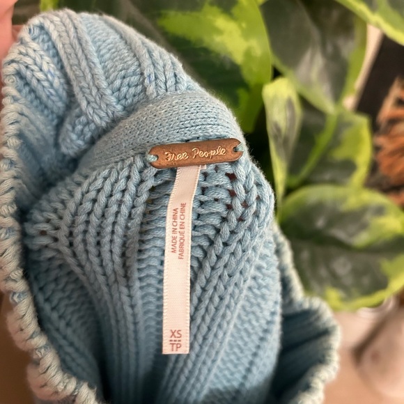 Free People | Sweetheart Sweater | Botany (B) - Picture 6 of 6